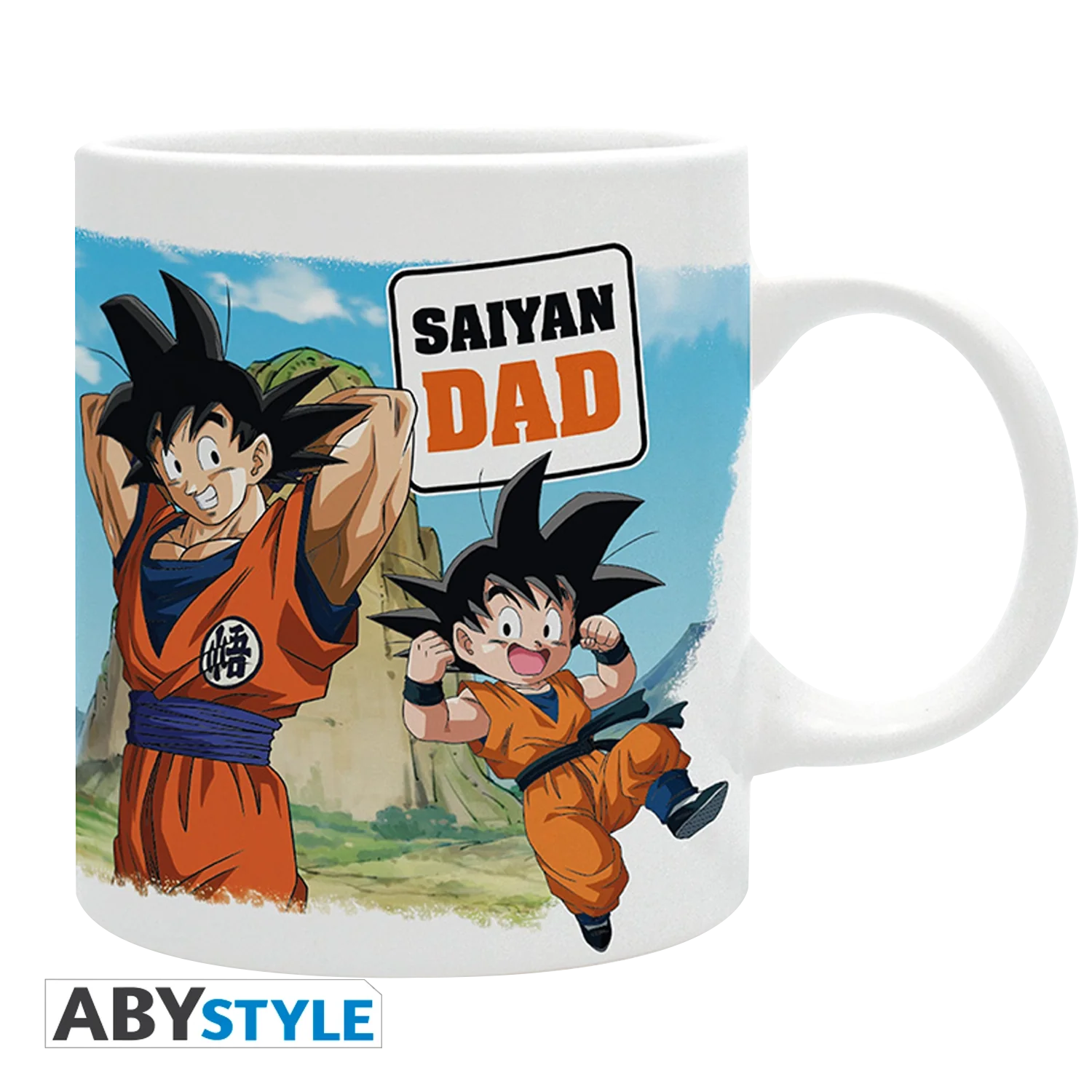 DRAGON BALL Mug Saiyan Dad 320ML